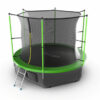Картинка 4 - EVO JUMP Internal 10ft (Green) + Lower net. Батут с внутренней сеткой и лестницей, диаметр 10ft (зеленый) + нижняя сеть.