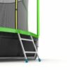 Картинка 4 - EVO JUMP Cosmo 6ft (Green) + Lower net. Батут с внутренней сеткой и лестницей, диаметр 6ft (зеленый) + нижняя сеть.